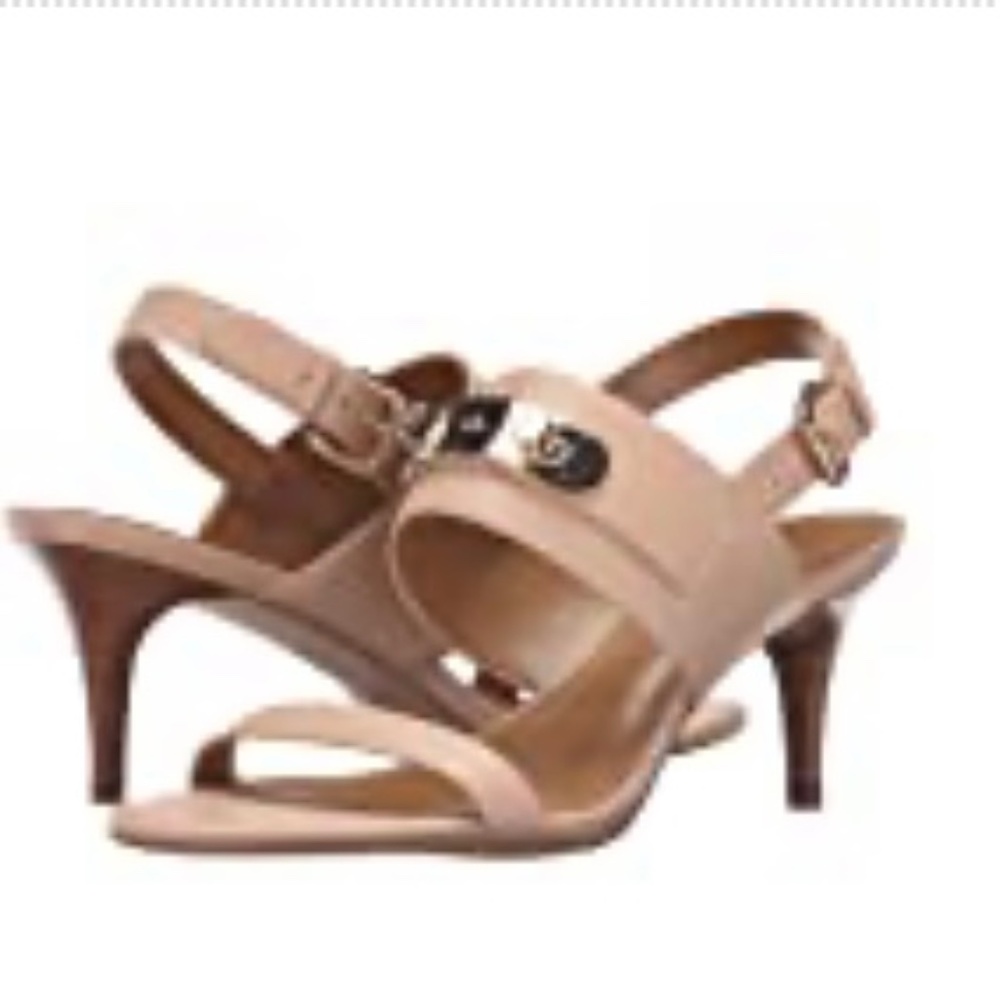 COACH Women's Nude sandals 9M